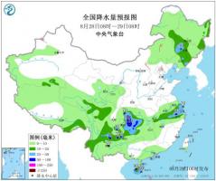 東北和南方部分地區(qū)強(qiáng)降雨 不利作物生長(zhǎng)